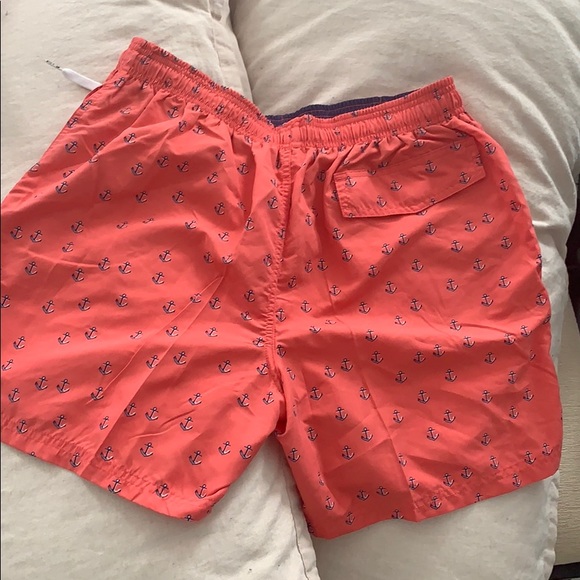 Coral anchor swim trunks - Picture 2 of 4